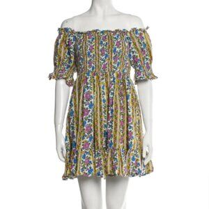 Mille Resort & Travel Kiki Smocked Cotton Sundress  Size M NEW